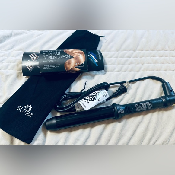 🖤SUTRA 32MM Clipless Curling Iron with Cool Tip, NWT - Picture 3 of 8